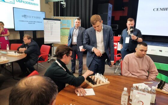 Сергей Каюков рассказал, как сыграл в шахматы с гроссмейстером мирового уровня