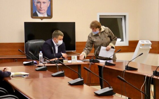 Сегодня глава администрации Александр Китаев провел личный прием граждан