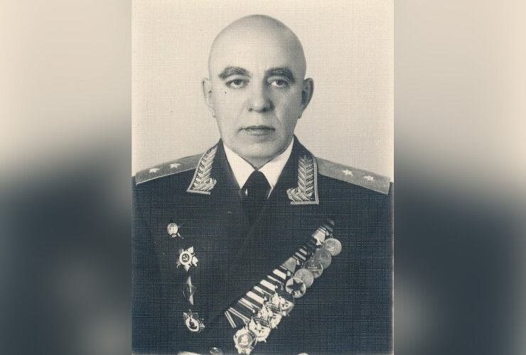 Начальник оперуправления 3-го Белорусского фронта генерал Петр Иванович Иголкин