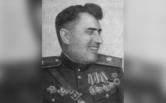 Начальник оперативного отдела штаба 11-й Гвардейской армии генерал Иван Иванович Леднёв