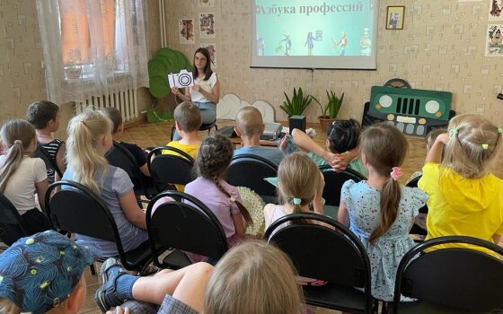В детской библиотеке прошли мероприятия для ребят второй смены пришкольных лагерей