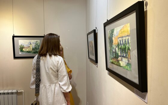 В городском музее открылась картин Марии Зарубиной «Путевые этюды»