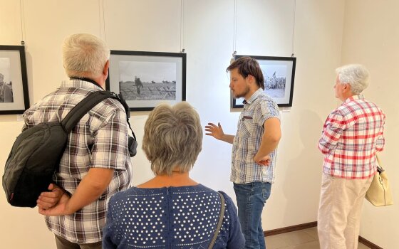 В городском музее открылась фотовыставка, посвящённая годовщине  Гумбинненского сражения