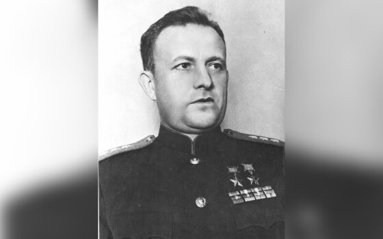 Командующий 1-й авиационной армией ВВС СССР Тимофей Тимофеевич Хрюкин