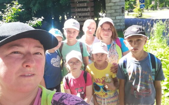 Ребята кружковой деятельности Ольховатского ДК посетили с экскурсией Гостевой дом «Русь»