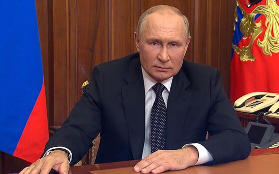 Путин объявил о частичной мобилизации