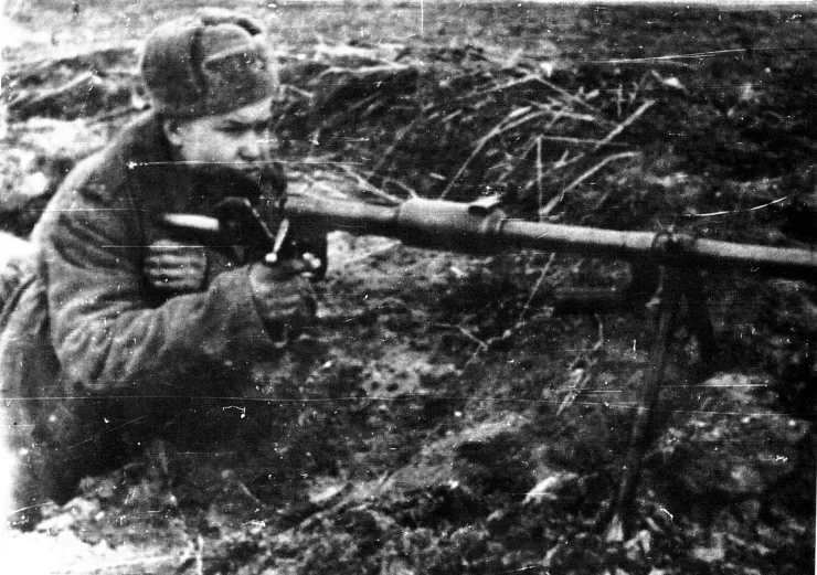 Сабир Ахтямов под Гумбинненом Октябрь 1944 года