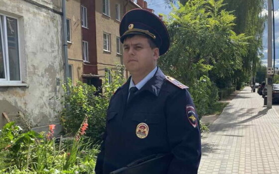 Полицейский из Гусева во втором этапе конкурса «Народный участковый»