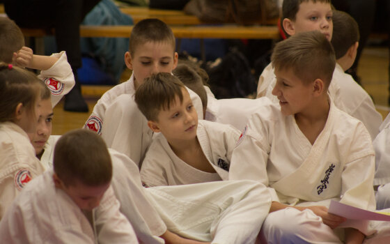 В школе № 3 прошли учебно-тренировочные сборы Прибалтийской федерации киокушинкай каратэ-до