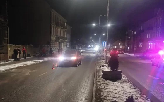 На Московской 42-летний водитель, лишённый прав, сбил пешехода