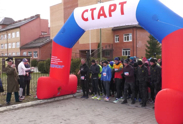В Гусеве провели традиционный легкоатлетический пробег ко Дню защитника Отечества