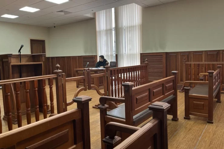 Адвокат Михаил Чернокоз в облсуде. Фото: Екатерина Медведева