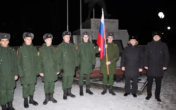 Военные следователи СК РФ провели в Гусеве мероприятие по патриотическому воспитанию военнослужащих