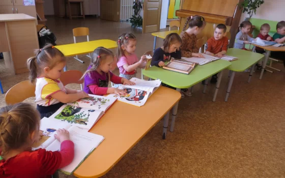 Лермонтовская библиотека организовала праздник книги для дошколят