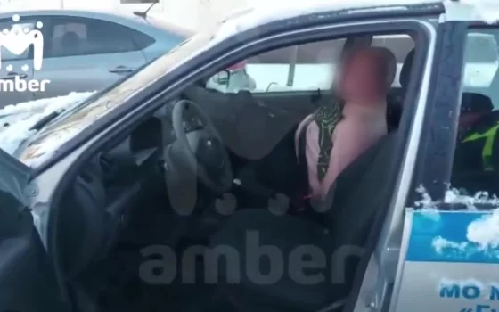 Водитель из Гусева разбил ногой окно автомобиля ДПС при задержании