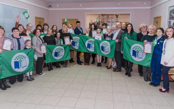 Гусевский детский сад получил международную эконаграду «Зелёный флаг»