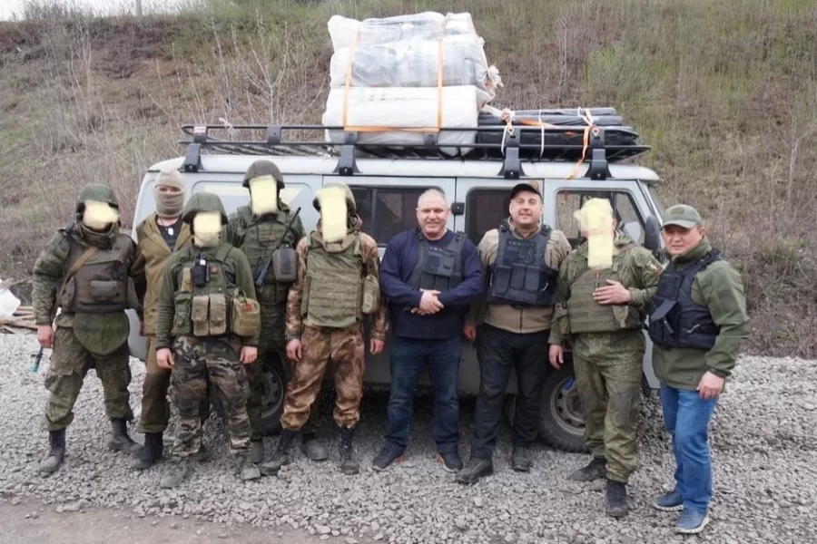 Александр Китаев сопроводил очередной груз помощи нашим бойцам в зону СВО