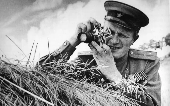Выдающийся военный фотокорреспондент Михаил Иванович Савин