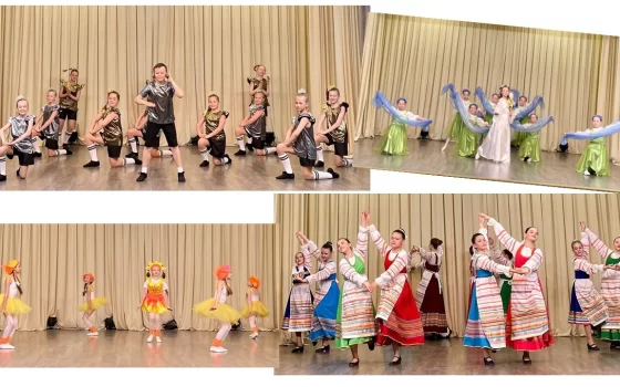 Хореографические коллективы ДШИ стали победителями на областном конкурсе детского танца