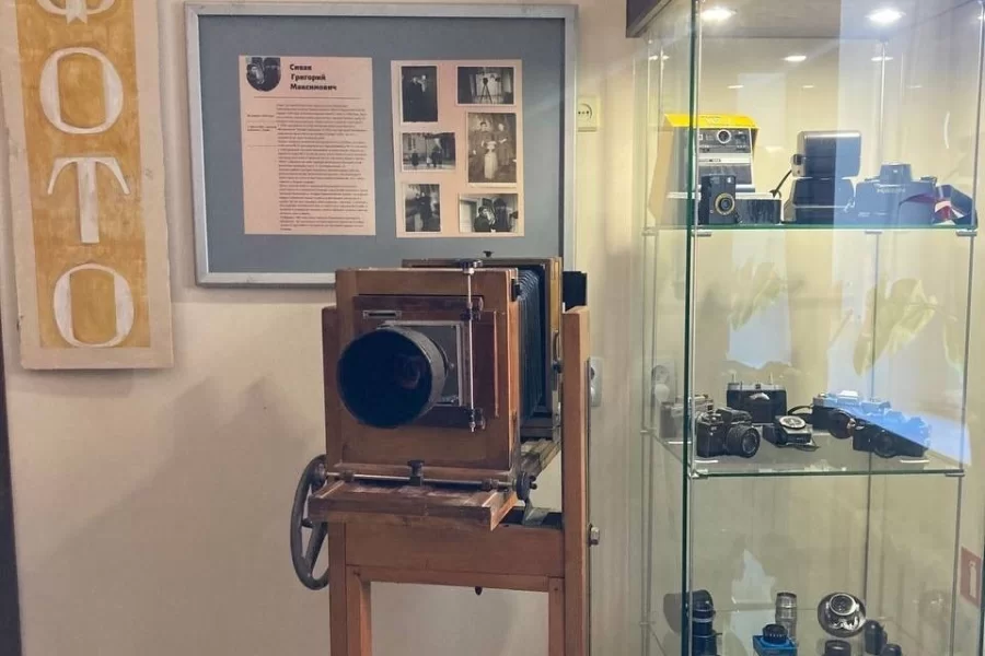 В городском музее проходит выставка «В гостях у старого фотографа»