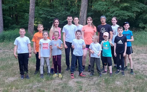 Любители бега отметили свой праздник в  Грэсовском лесу
