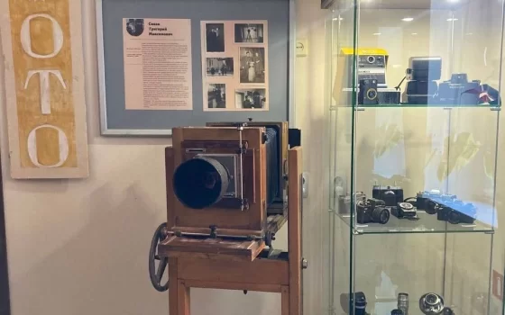 В городском музее проходит выставка «В гостях у старого фотографа»