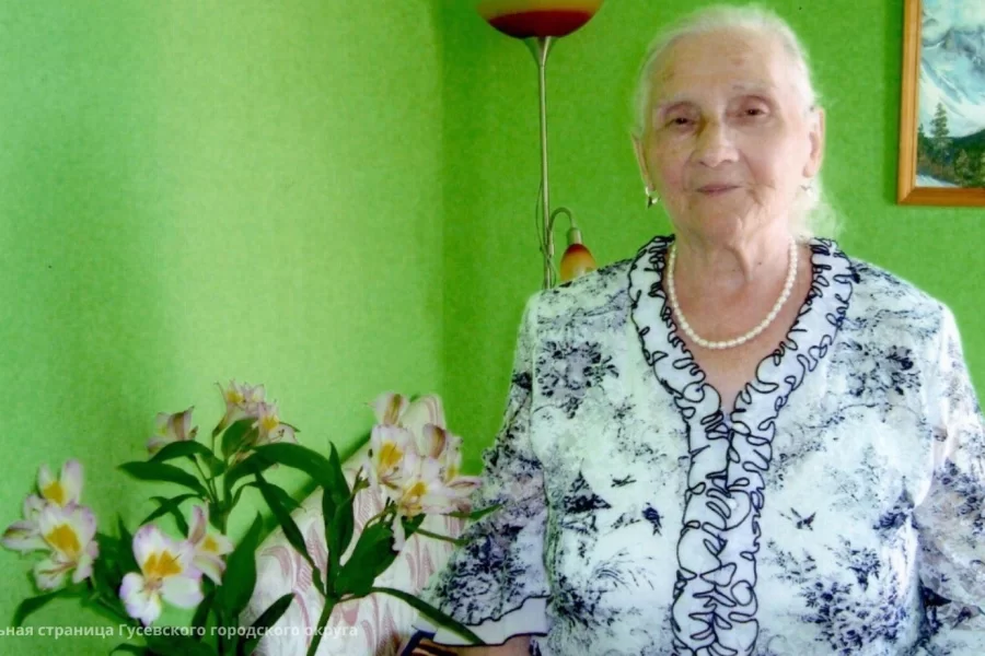 95-летие отмечает труженица тыла Воробьева Анастасия Васильевна