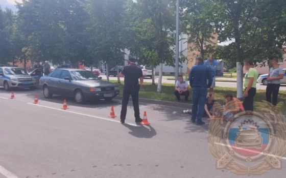 В Гусеве на Советской автомобиль «Ауди» сбил 9-летнего пешехода