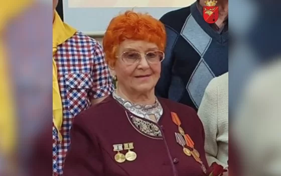 86-летие отмечает председатель организации «Жители блокадного Ленинграда» Пикунова Валентина Владимировна