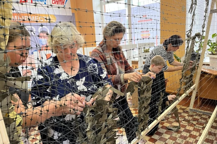 В Гусеве прошли акции, посвященные воссоединению территорий