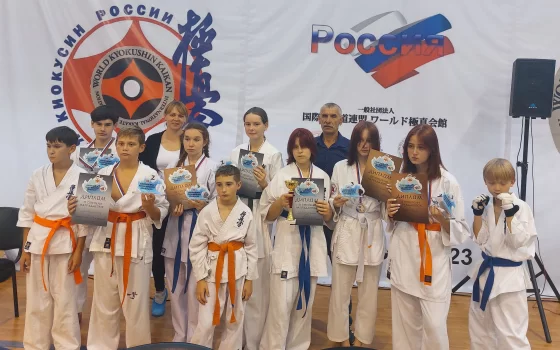 Гусевцы взяли призовые места на международных соревнованиях по каратэ в Зеленоградске