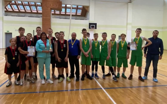 В Гусеве прошёл муниципальный этап Всероссийских соревнований по баскетболу