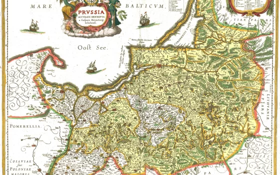 Гумбиннен на старинных картах Восточной Пруссии