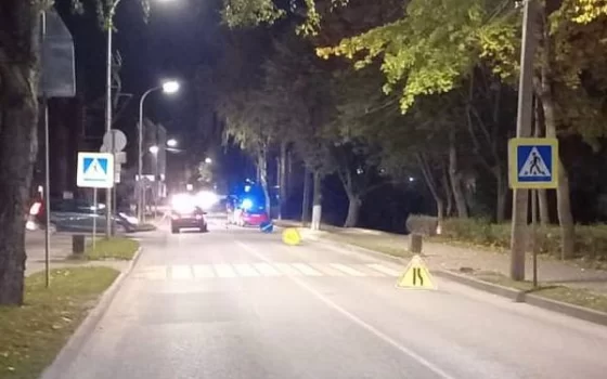 На проспекте Ленина автомобиль «Тойота» сбил 71-летнюю велосипедистку