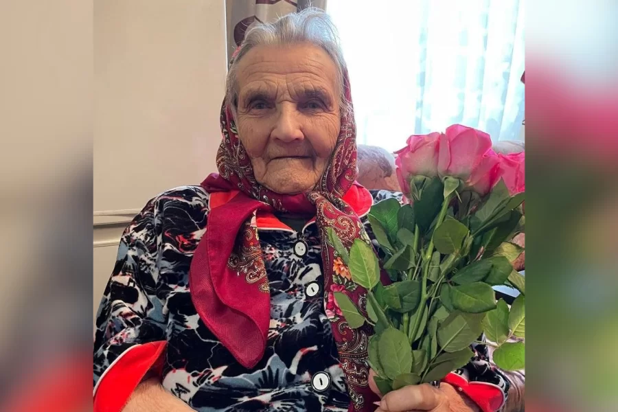 Свое 95-летие отмечает труженица тыла Пугаева Анастасия Александровна