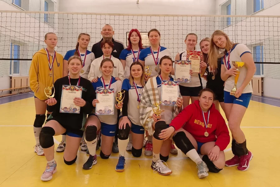 Гусевские волейболистки стали победителями турнира памяти В. И. Михайлина