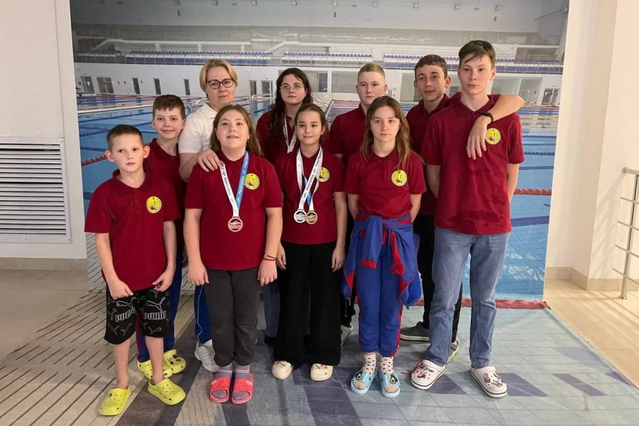 Гусевские пловцы взяли 16 медалей на областных соревнованиях в Калининграде