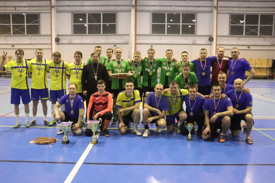 В Гусеве прошёл турнир по мини-футболу на кубок главы Черняховской епархии