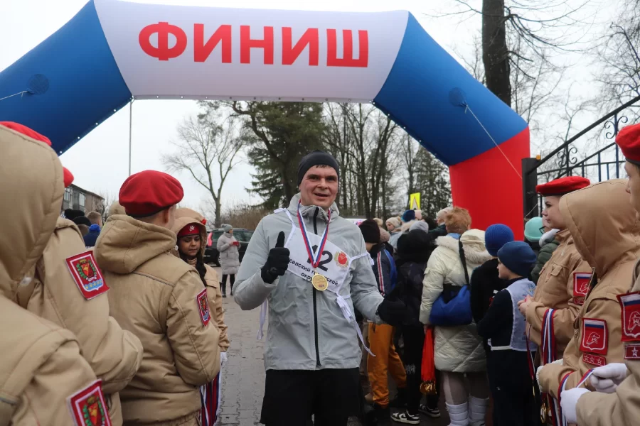 В Гусеве состоялся легкоатлетический пробег памяти Героя России Валерия Паламарчука