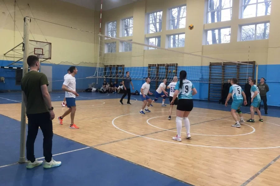 Гусевские полицейские взяли второе место на областных соревнованиях по волейболу