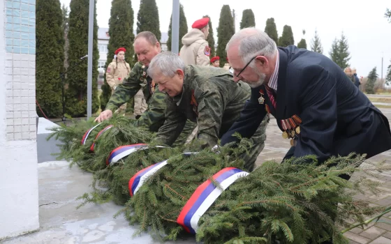В Михайлово прошла торжественная церемония, посвященная годовщине вывода советских войск из Афганистана