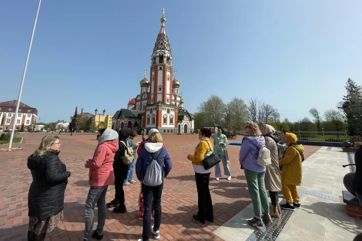 Город Гусев посетили журналисты и представители туристической сферы