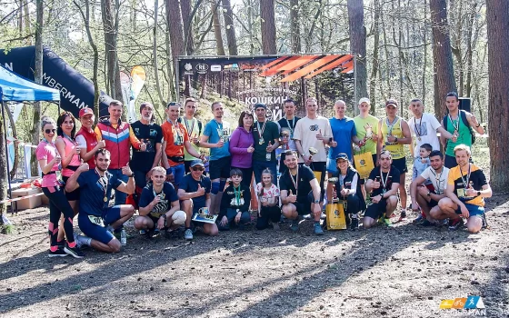 Гусевские спортсмены приняли участие в забеге в Светлогорском лесу