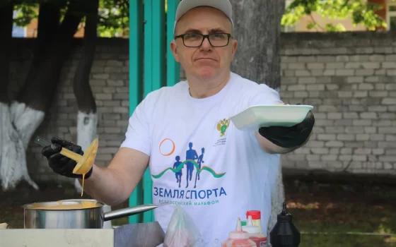 Гусев встречает гостей регионального этапа Всероссийского марафона «Земля спорта»