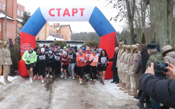 Более ста человек приняли участие в пробеге памяти Героя России Валерия Паламарчука