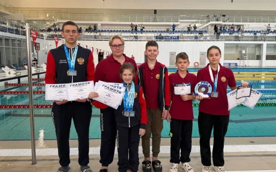 Спортсмены из Гусева подтвердили высокий уровень на соревнованиях по плаванию в Калининграде