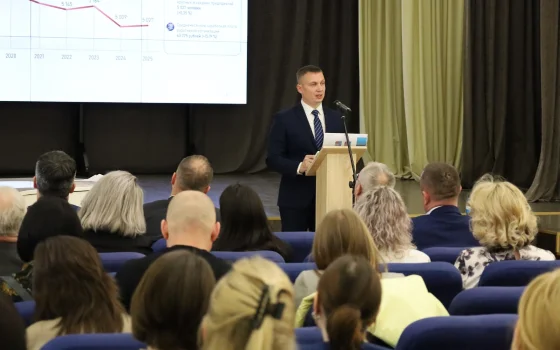Глава администрации отчитался о работе Гусевского округа за 2025 год
