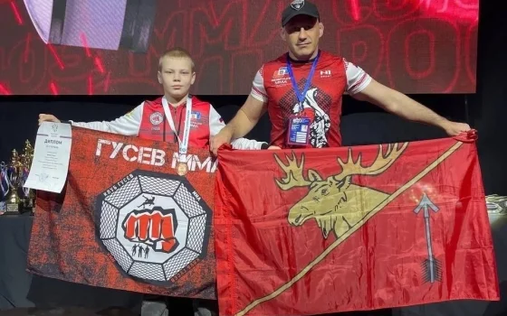 Гусевский спортсмен — бронзовый призёр первенства России по ММА
